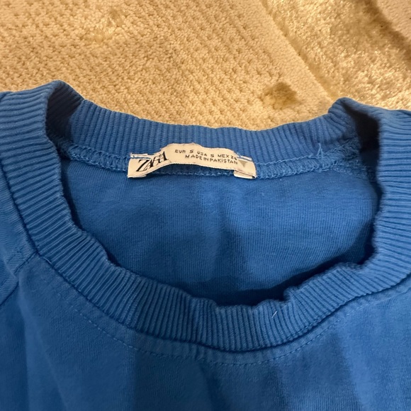 Zara Women's Vibrant Blue Jumpsuit - Picture 2 of 3